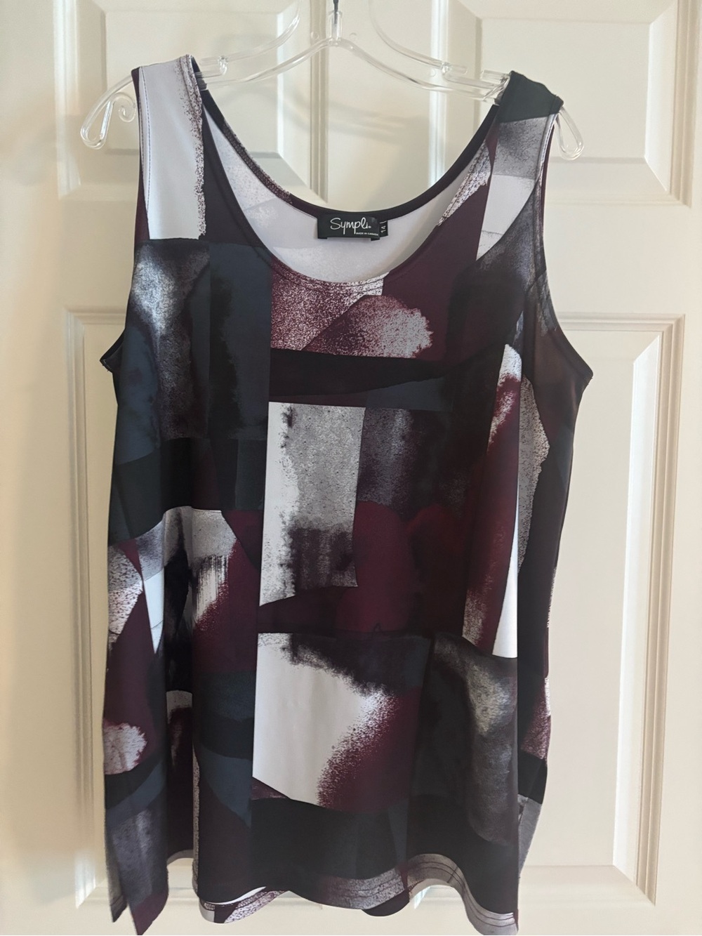 Sympli Tunic length tank. EUC. Size 14.
